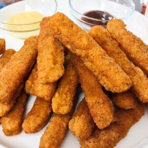 frozen chicken fries in the air fryer dinners done quick featured image