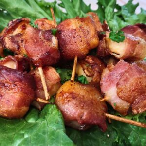 how to make frozen bacon wrapped scallops in the air fryer dinners done quick featured image