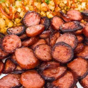 how to make smoked sausage in the air fryer recipe dinners done quick featured image