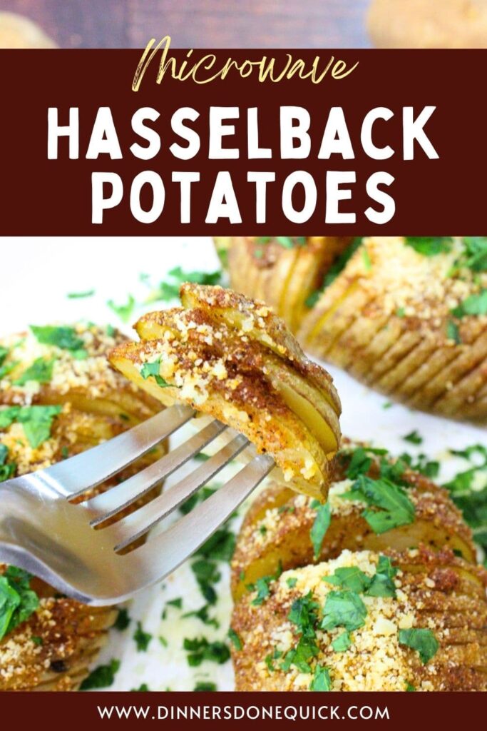 microwave hasselback potatoes recipe dinners done quick pinterest