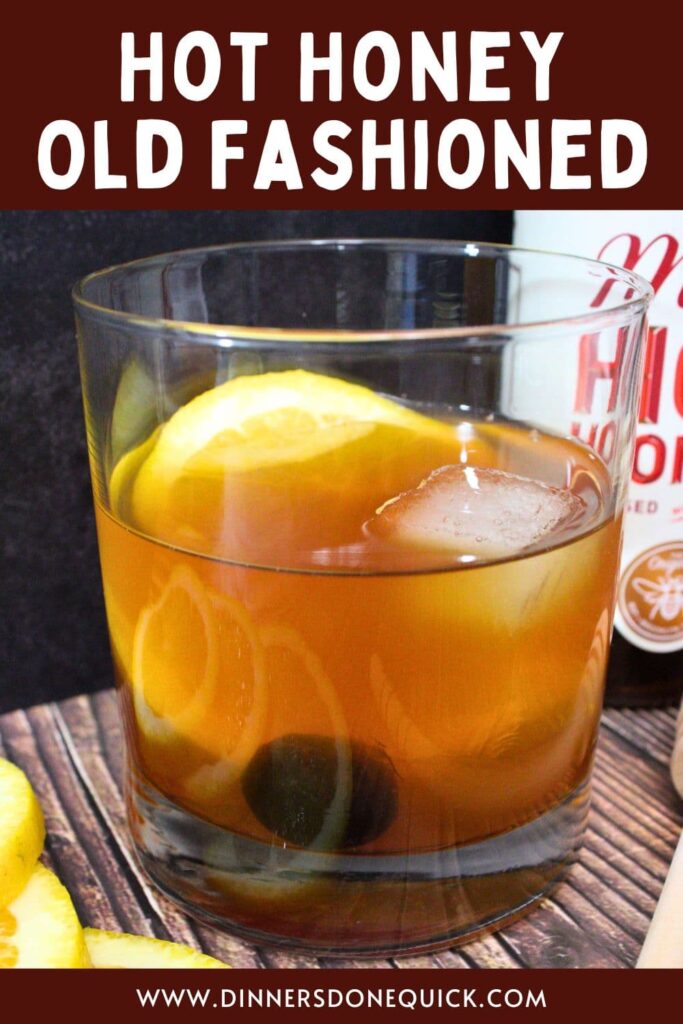 mikes hot honey old fashioned cocktail recipe dinners done quick pinterest