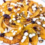 roasted butternut squash slices in the air fryer dinners done quick featured image