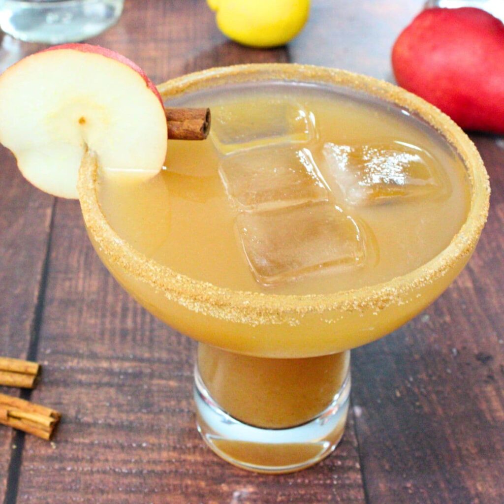 spiced pear margarita cocktail recipe dinners done quick featured image