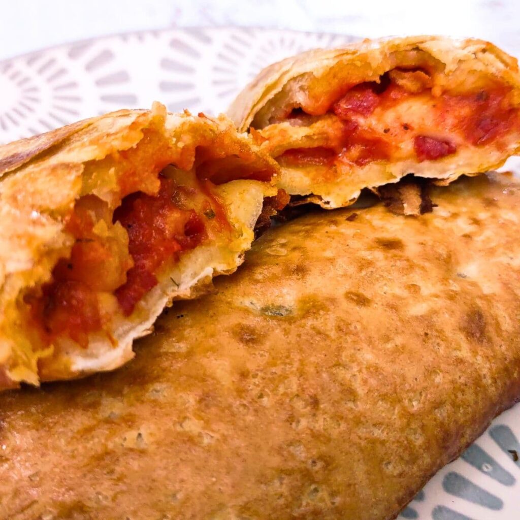 air fryer hot pockets hot flaky and melted featured image