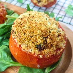 air fryer italian stuffed tomatoes with cheese dinners done quick featured image