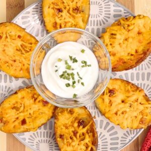 frozen potato skins in air fryer dinners done quick featured image
