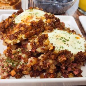 how to make canned corned beef hash in the air fryer dinners done quick featured image