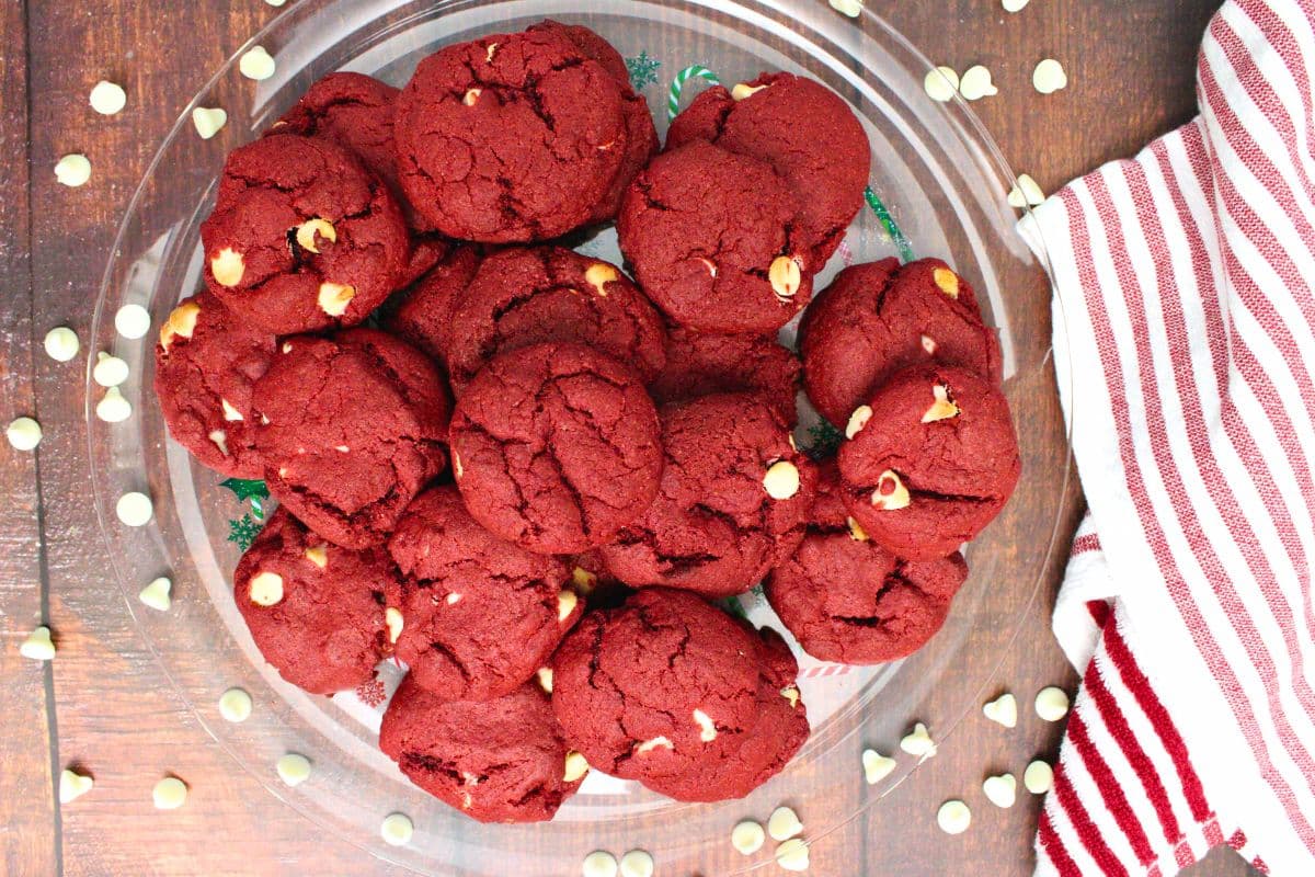 4 Ingredient Red Velvet Air Fryer Cake Mix Cookies Dinners Done Quick
