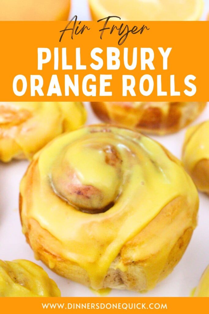 pillsbury orange rolls in the air fryer recipe dinners done quick pinterest