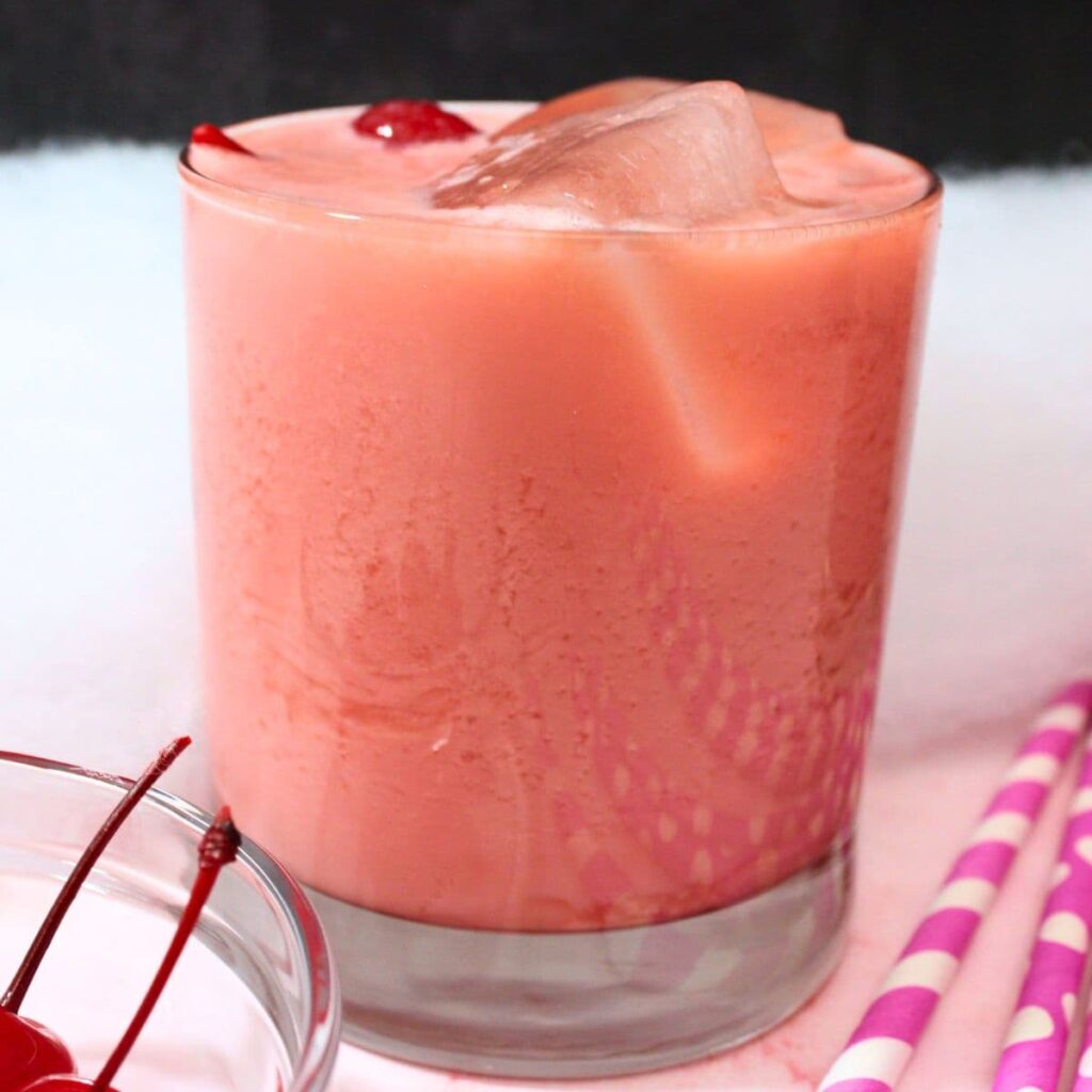 pink polar bear cocktail recipe dinners done quick featured image