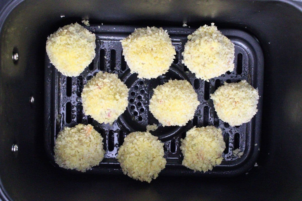 Air Fryer Sauerkraut Balls w/ Bacon Crispy Good Luck Bites Dinners Done Quick