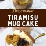 tiramisu mug cake recipe dinners done quick pinterest