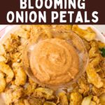 air fryer blooming onion petals recipe dinners done quick pinterest