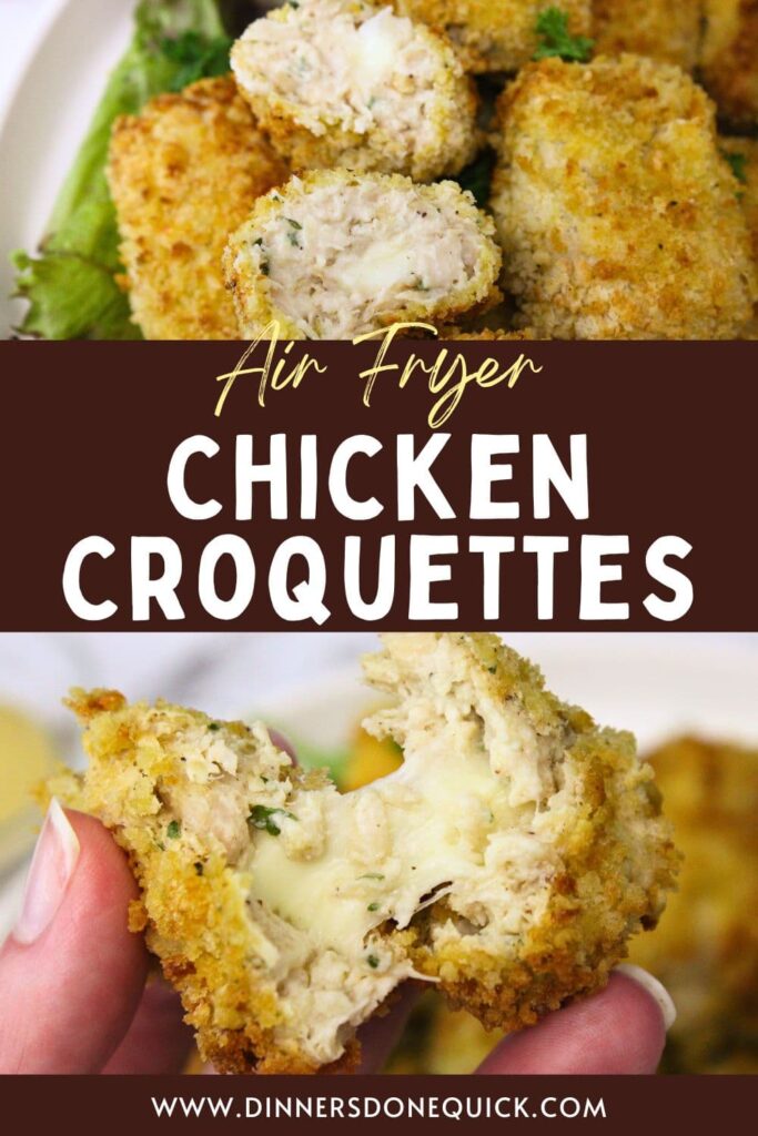 air fryer chicken croquettes recipe dinners done quick pinterest