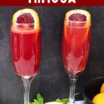 blood orange mimosa cocktail recipe dinners done quick pinterest