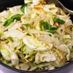 air fryer cabbage and onions recipe dinners done quick featured image