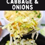 air fryer cabbage and onions recipe dinners done quick pinterest