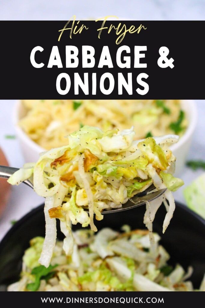air fryer cabbage and onions recipe dinners done quick pinterest