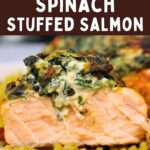 air fryer spinach stuffed salmon recipe dinners done quick pinterest