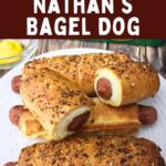nathan's bagel dog in the air fryer recipe dinners done quick pinterest