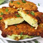 parmesan crusted cabbage slices in the air fryer recipe dinners done quick featured image