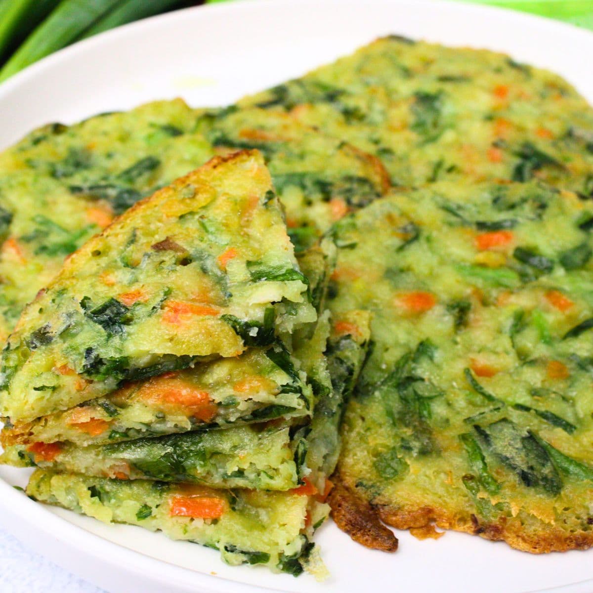 Trader Joe’s Scallion Pancake Air Fryer Recipe (Pajeon) Dinners Done