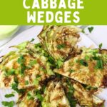 air fryer cabbage wedges recipe dinners done quick pinterest