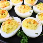 air fryer deviled eggs recipe dinners done quick featured image