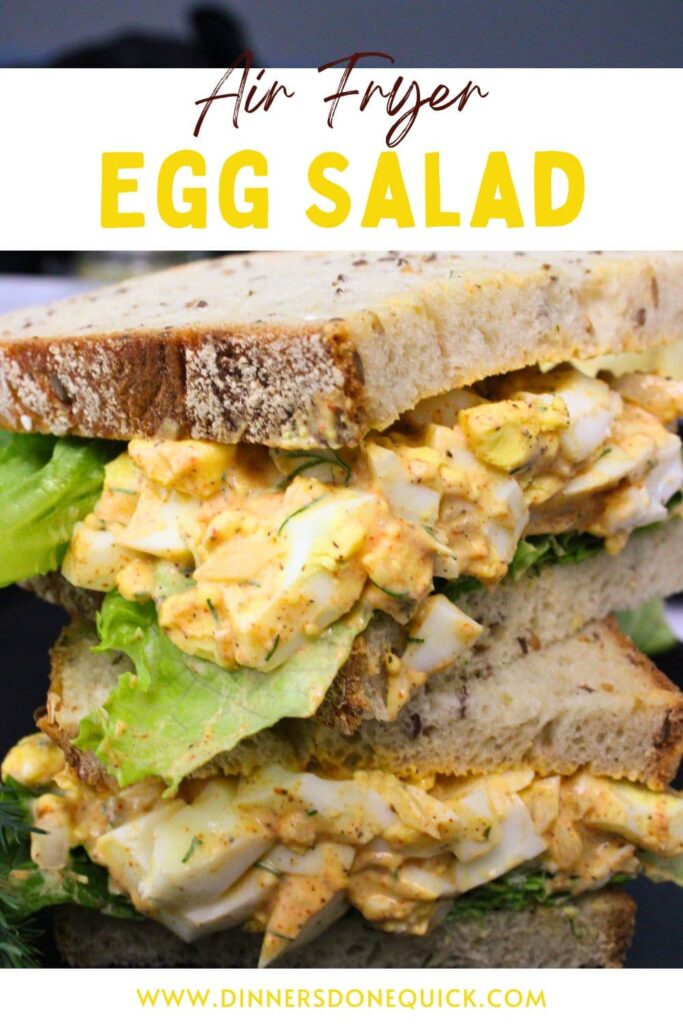 air fryer egg salad recipe dinners done quick pinterest