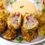 air fryer reuben croquettes recipe dinners done quick featured image