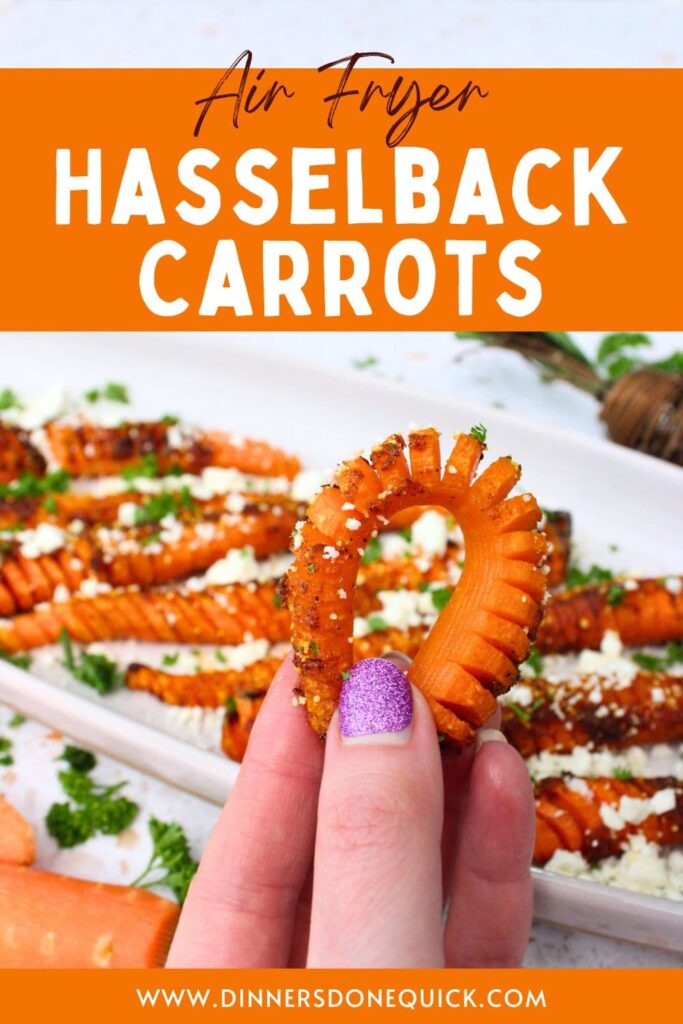 hasselback carrots in the air fryer recipe dinners done quick pinterest