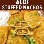 air fryer aldi stuffed nachos recipe dinners done quick pinterest