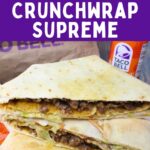 air fryer crunchwrap supreme taco bell copycat recipe dinners done quick pinterest