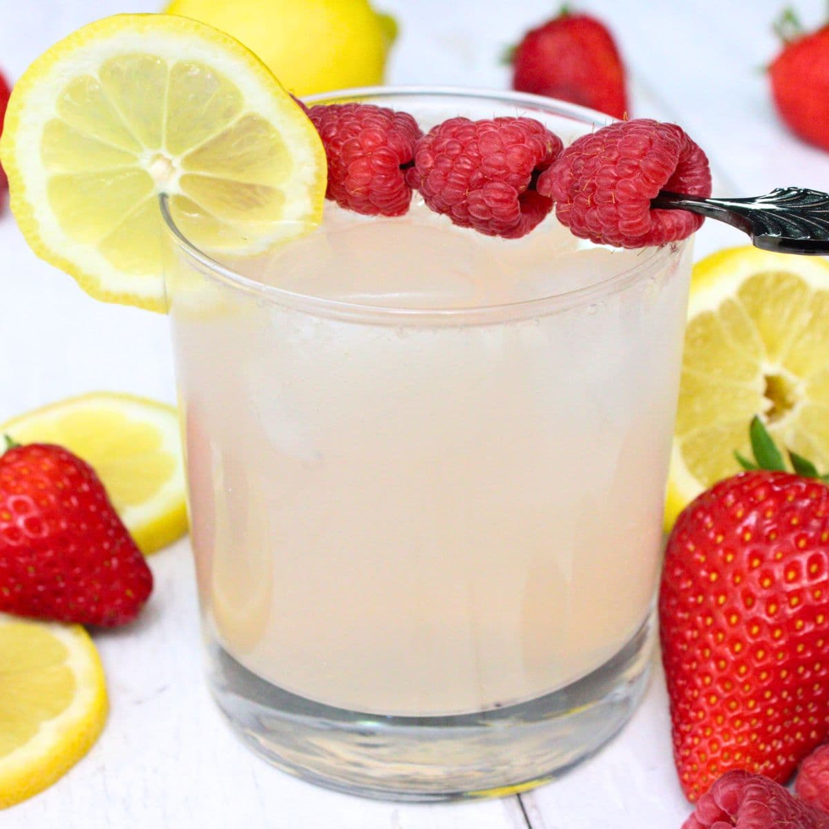 gin and pink lemonade cocktail recipe dinners done quick featured image