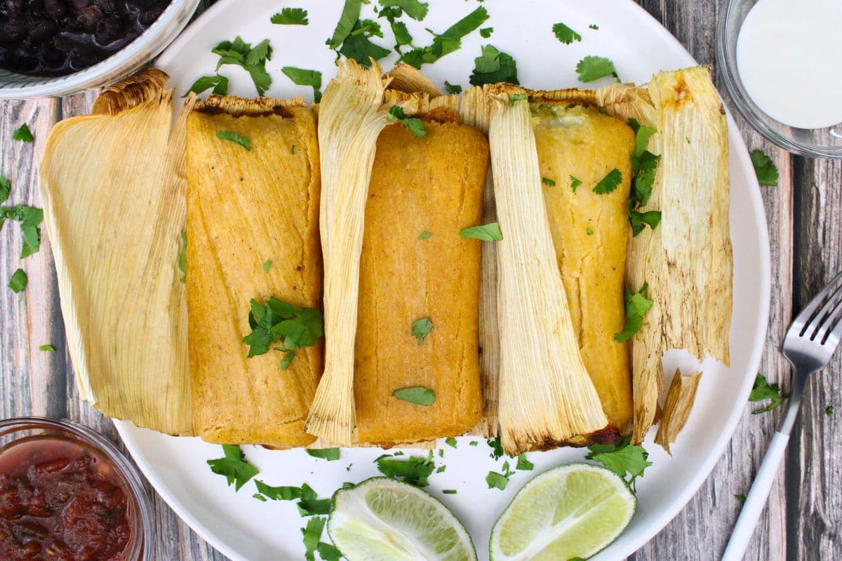 Trader Joe’s Frozen Tamales in the Air Fryer Easy Meal! Dinners Done
