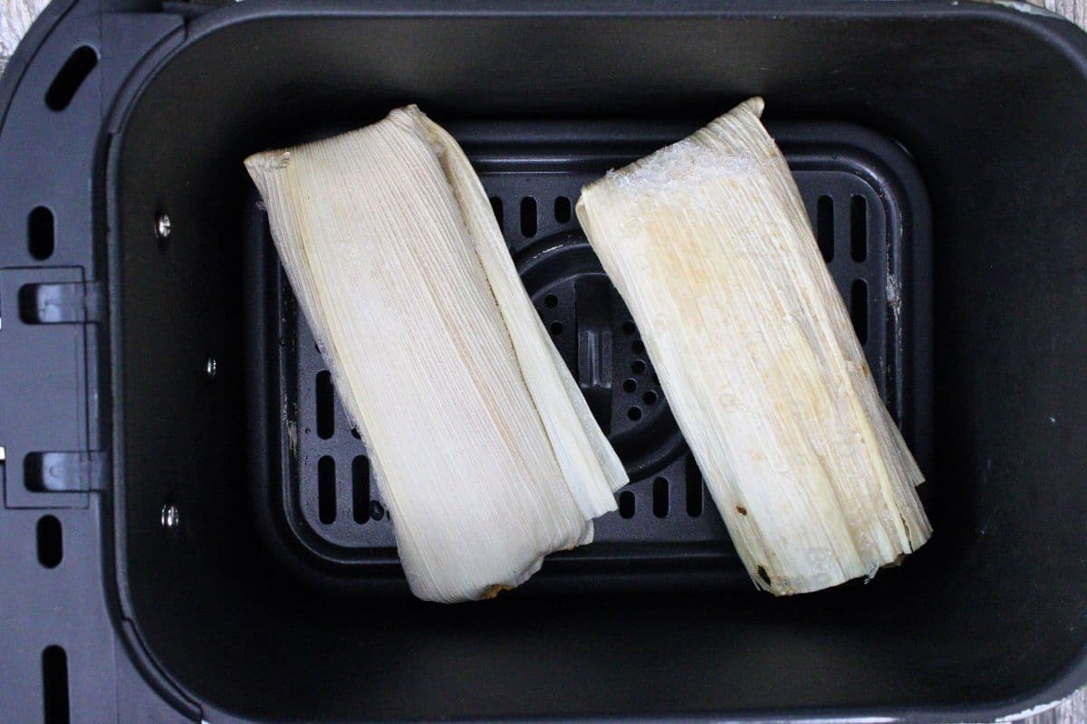 Trader Joe’s Frozen Tamales in the Air Fryer Easy Meal! Dinners Done