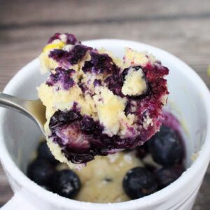 lemon blueberry mug cake recipe dinners done quick featured image