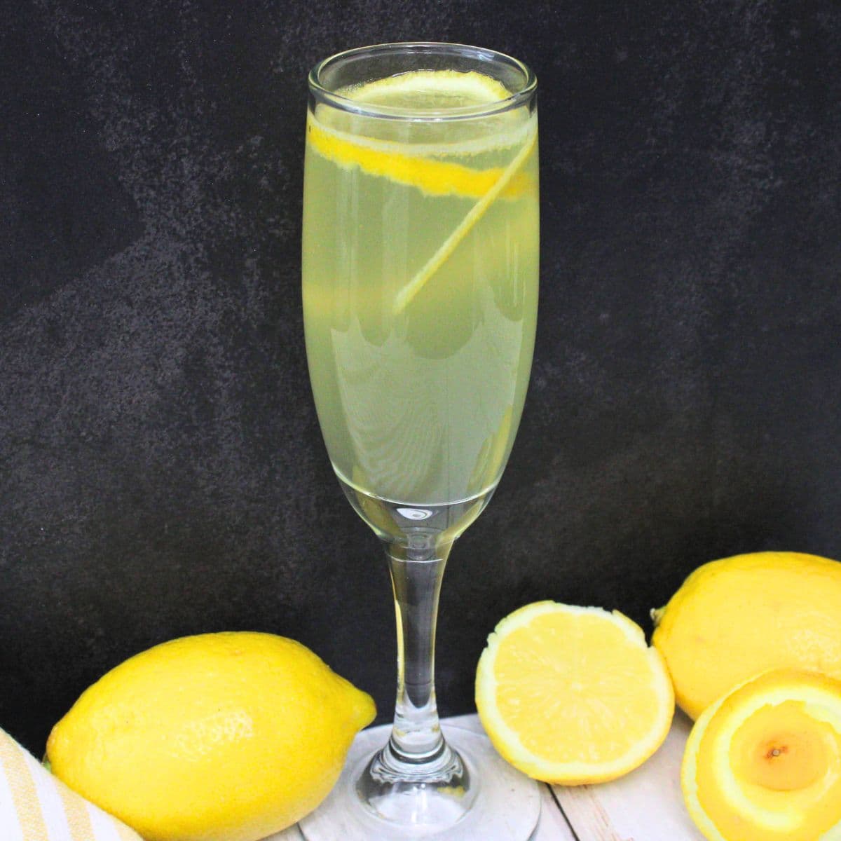 limoncello french 75 cocktail recipe dinners done quick featured image