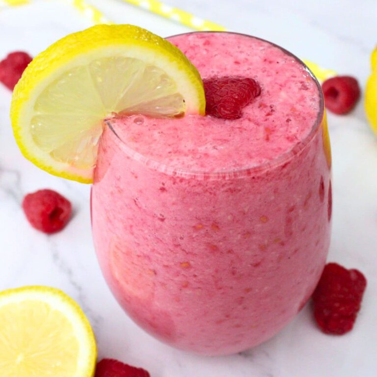 raspberry lemonade smoothie recipe dinners done quick featured image