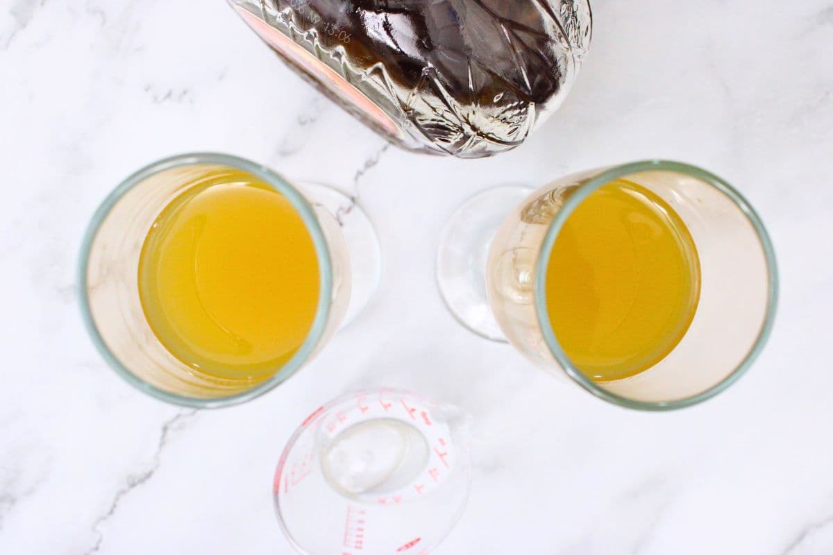 Crown Peach Mimosa Easy 3 Ingredient Cocktail! Dinners Done Quick