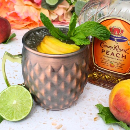 crown royal peach mule cocktail recipe dinners done quick featured image