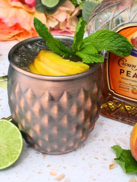 crown royal peach mule cocktail recipe dinners done quick featured image