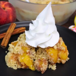 microwave peach cobbler recipe dinners done quick featured image