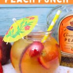 crown royal peach punch cocktail recipe dinners done quick pinterest