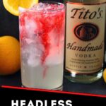 halloween headless horseman cocktail recipe dinners done quick pinterest