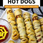 air fryer mummy hot dogs recipe dinners done quick pinterest