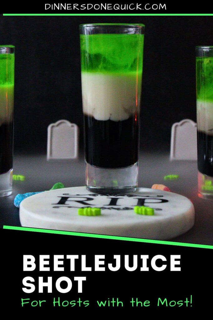 beetlejuice shot recipe dinners done quick pinterest