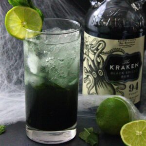 black mojito cocktail recipe dinners done quick featured image