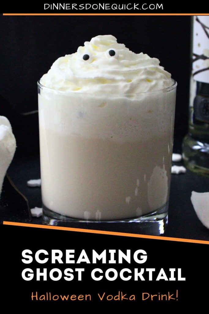 screaming ghost cocktail recipe dinners done quick pinterest