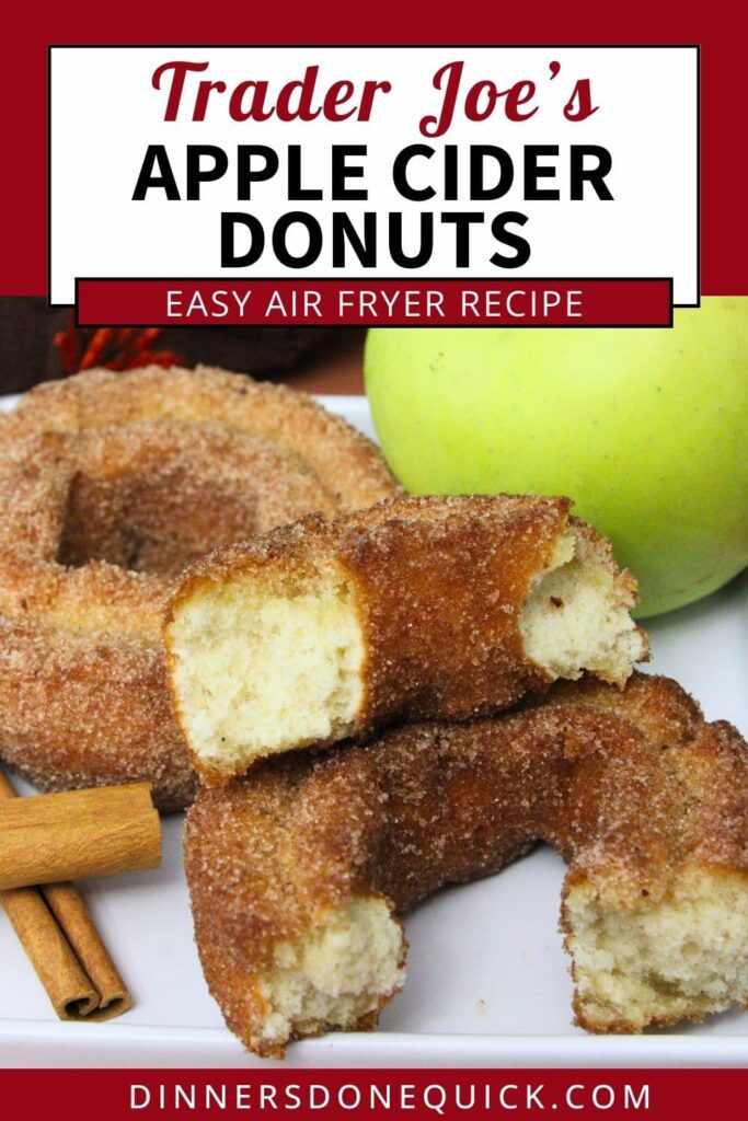 warm trader joes apple cider donuts in the air fryer recipe dinners done quick pinterest